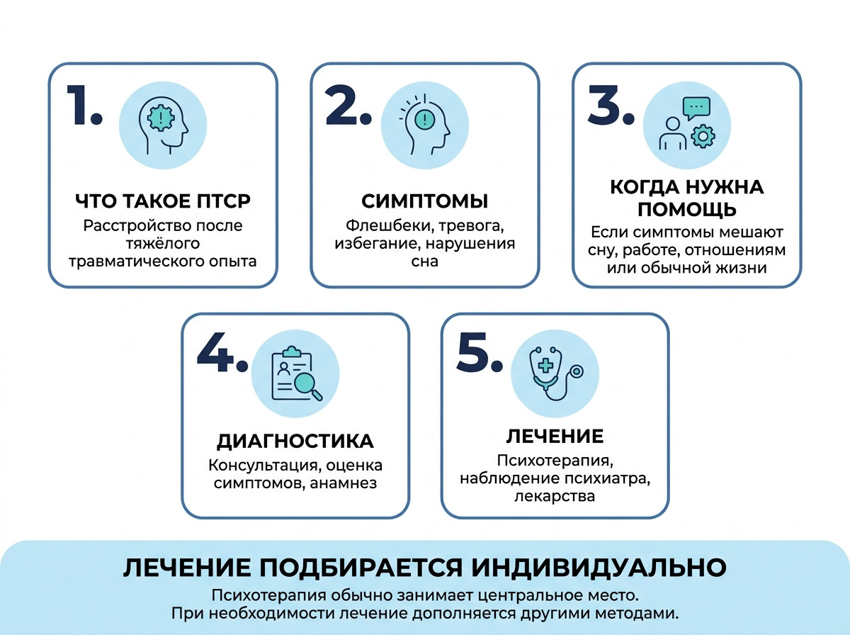 Лечение биполярного расстройства инфографика